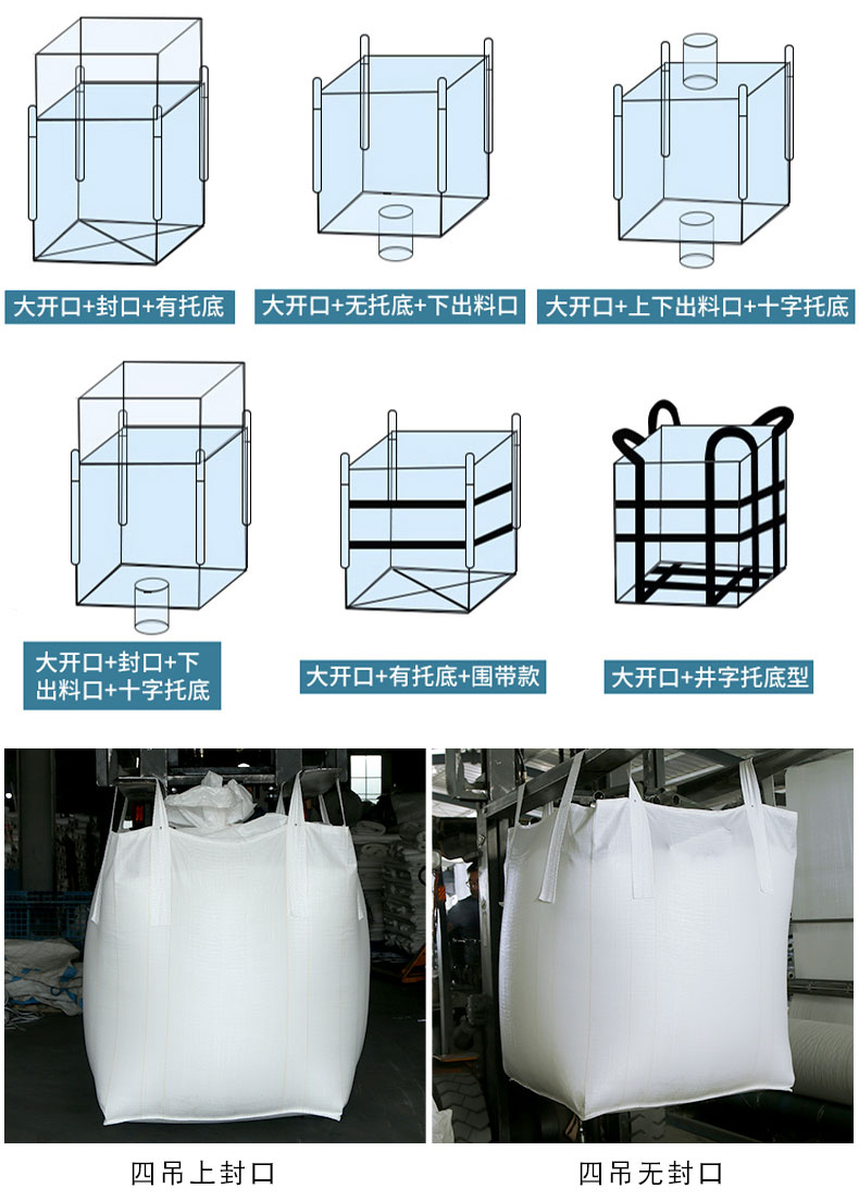 噸袋的設(shè)計(jì)結(jié)構(gòu)